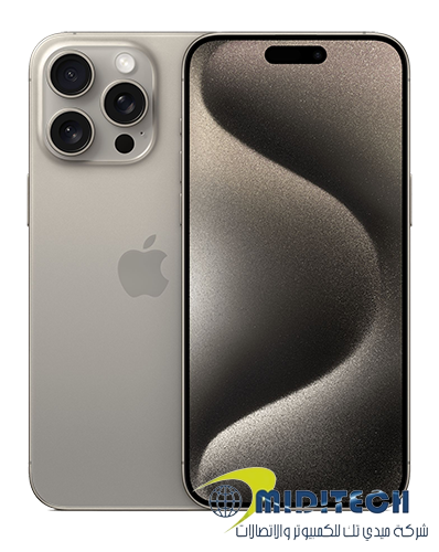 iPhone 15 Pro Max 256GB No Active apple warranty  - تيتانيوم طبيعي
